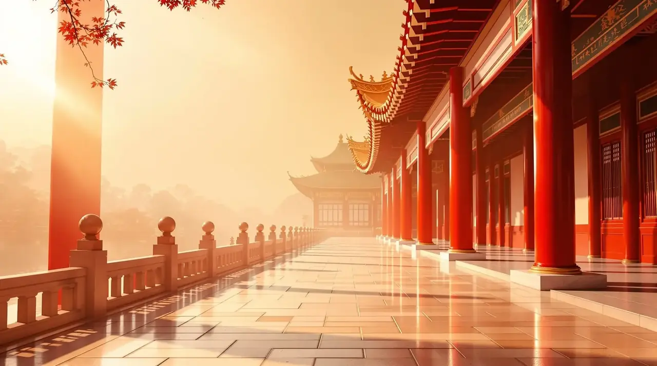长安灯影 影视海报风格主视觉，泰剧TV网精品影像